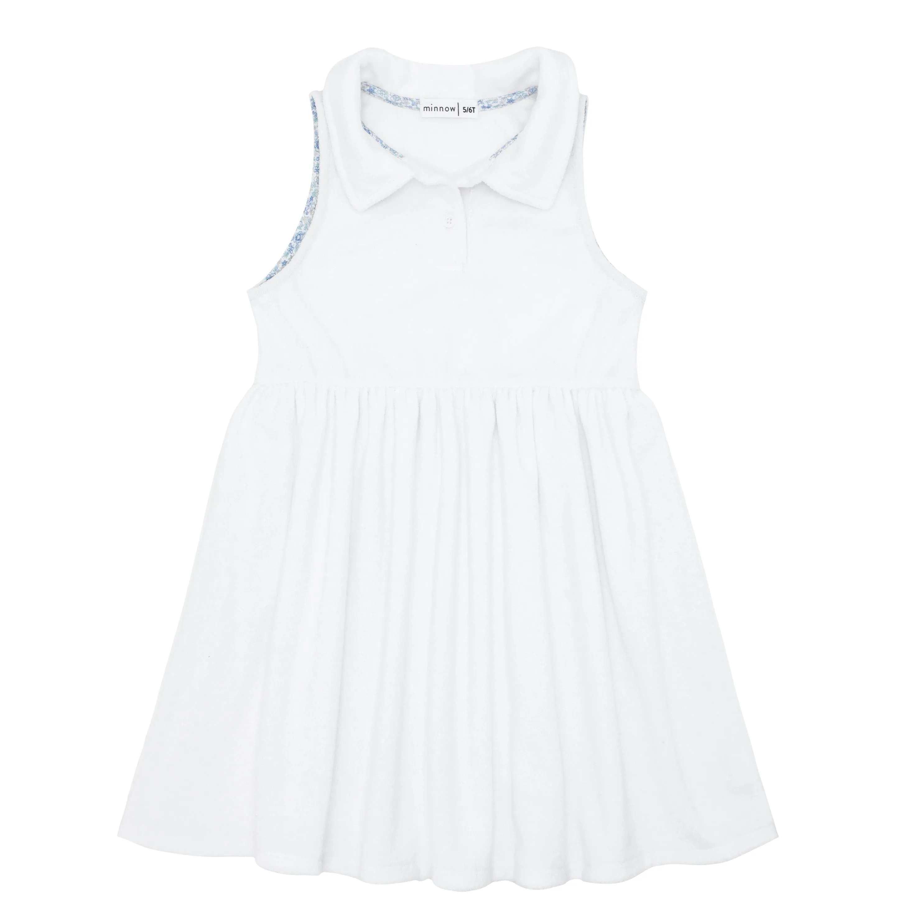 White Terry Tennis Dress