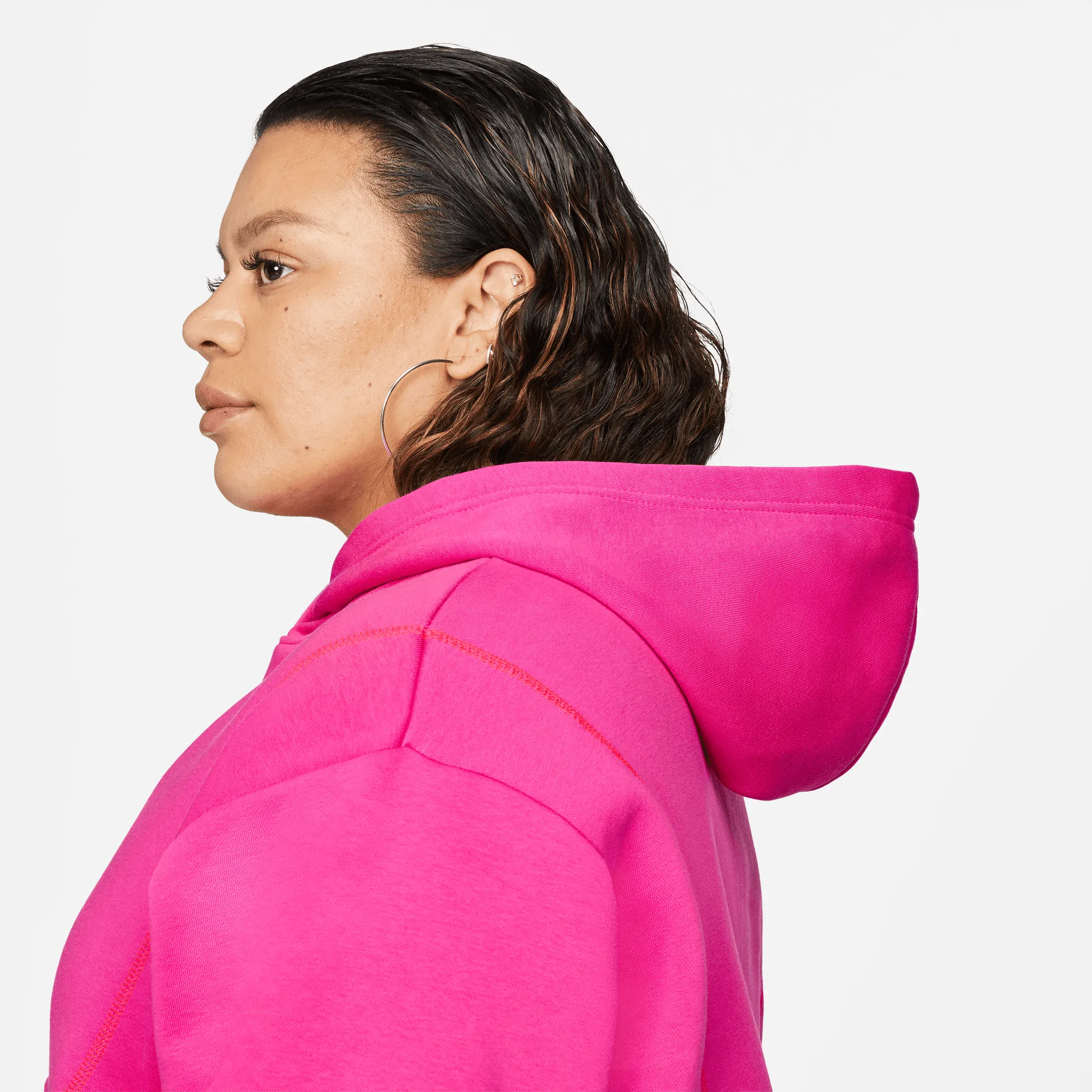Womens Nike Sportswear Hoody 'Pink'