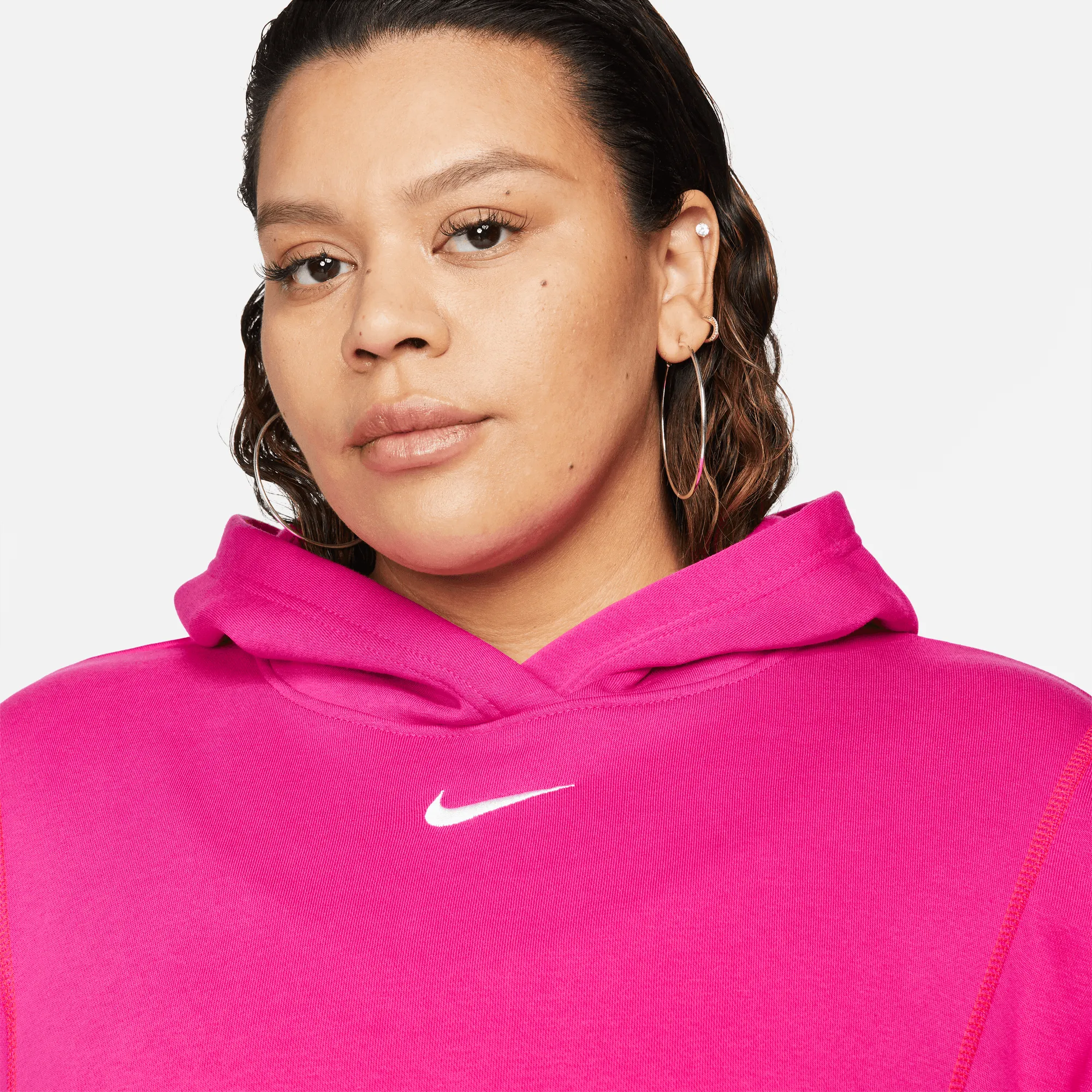 Womens Nike Sportswear Hoody 'Pink'