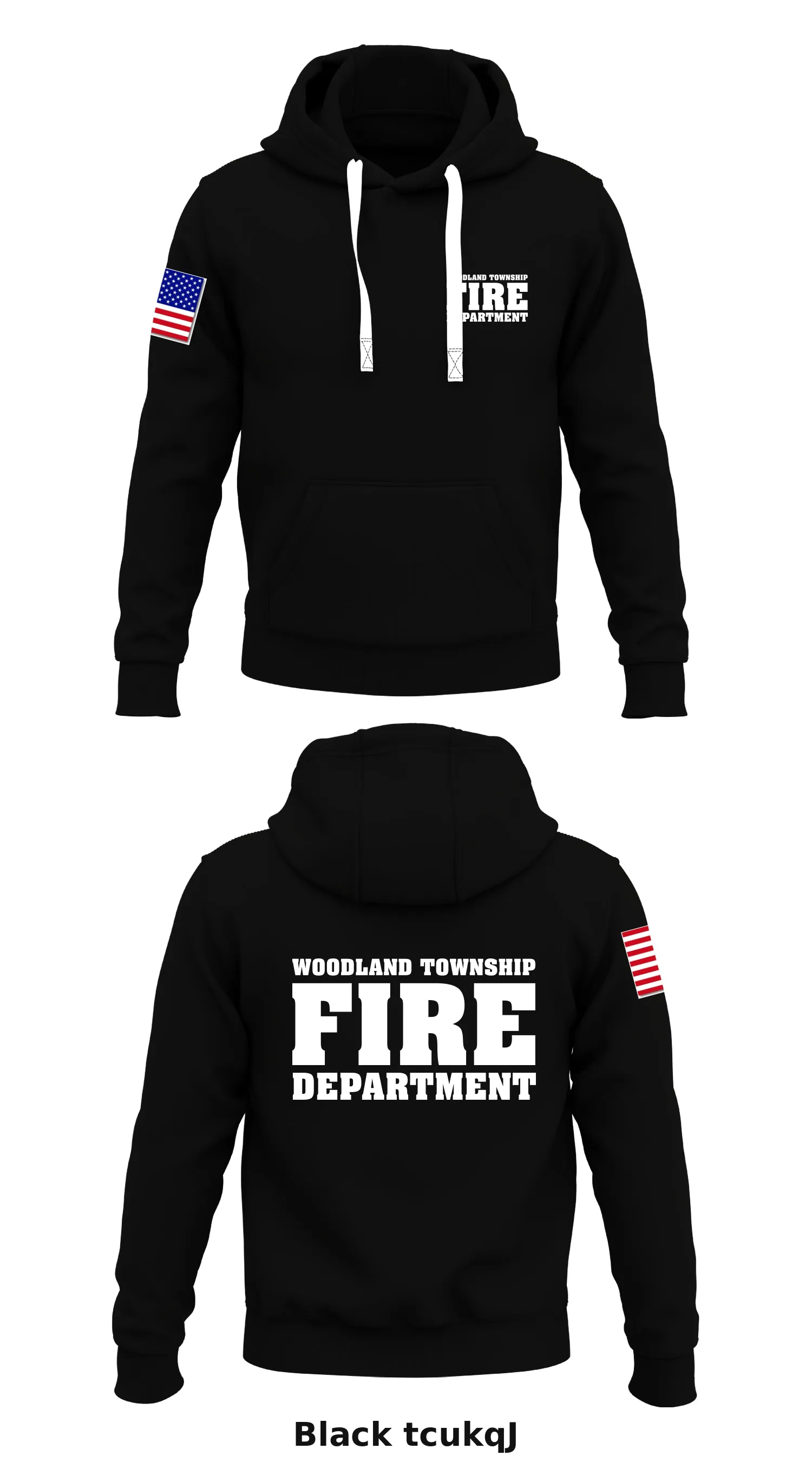Woodland Township Fire Department  Store 1  Core Men's Hooded Performance Sweatshirt - tcukqJ
