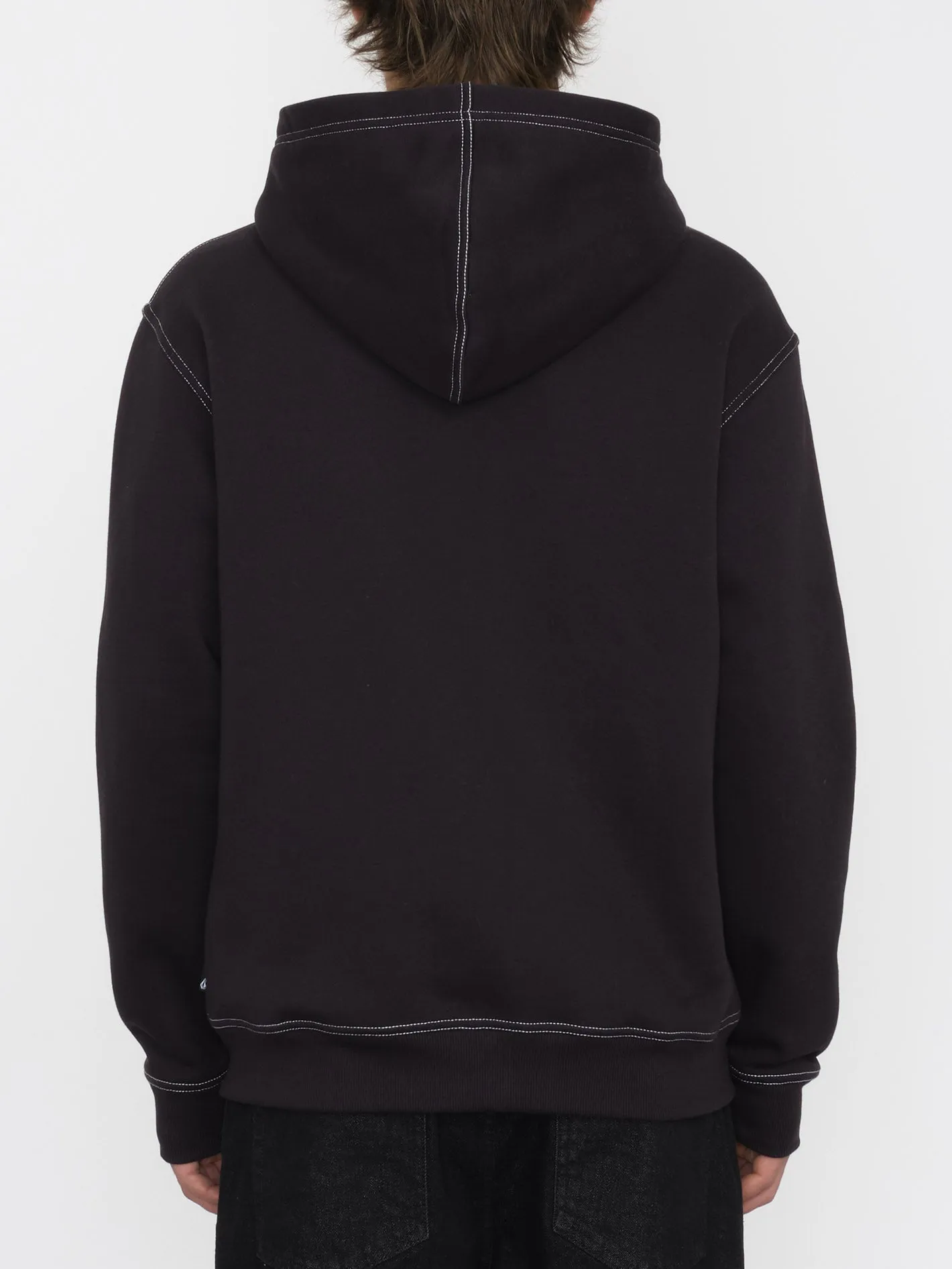 Workard Zip Hoodie - BLACK